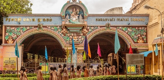 Thanjavur Maharaja Serfoji's Sarasvati Mahal Library