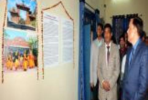 Inauguration of Heritage corner by IGRMS, bhopal
