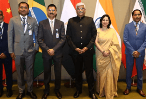 At the 10th BRICS Culture Ministers’ Meeting in Brasília, Brazil, Hon’ble Minister of Culture & Tourism Shri Gajendra Singh Shekhawat emphasized the vital role of the Creative Economy in driving GDP, jobs, and digital skills.
