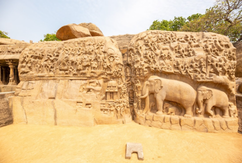 Mamallapuram - Arjuna_s Penance - Descent Of The Ganges