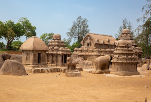 Mamallapuram - Pancha Rathas
