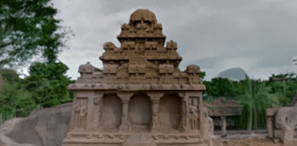 Dharmaraja's Ratha, Mahabalipuram