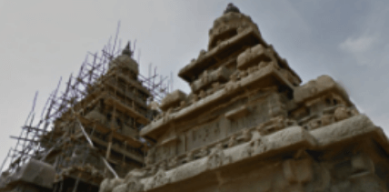 The Shore Temple, Mahabalipuram
